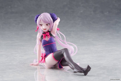 Overlord Desktop Leuk PVC-standbeeld Shalltear Chinese jurk Ver. 13 cm