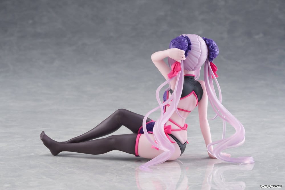 Overlord Desktop Leuk PVC-standbeeld Shalltear Chinese jurk Ver. 13 cm