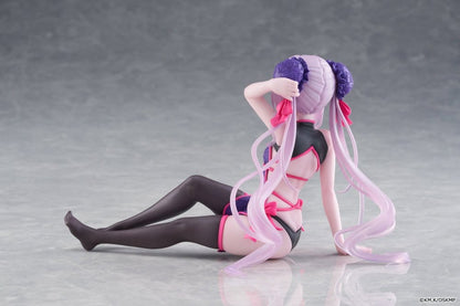 Overlord Desktop Leuk PVC-standbeeld Shalltear Chinese jurk Ver. 13 cm