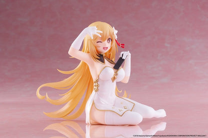 Een Bepaalde Wetenschappelijke Railgun PVC Standbeeld Desktop Leuke Figuur Misaki Shokuho Chinese Jurk Ver. 13 cm