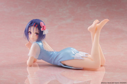 To Love-Ru Darkness PVC-standbeeld Desktop Schattig figuur Haruna Sairenji (China Dress Ver.) 13 cm