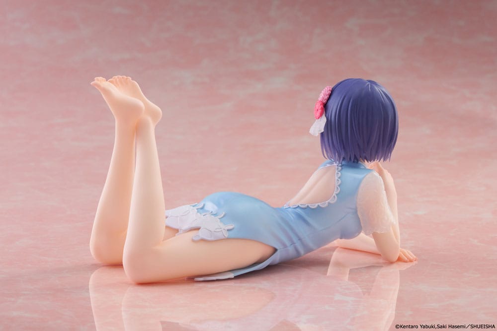 To Love-Ru Darkness PVC-standbeeld Desktop Schattig figuur Haruna Sairenji (China Dress Ver.) 13 cm