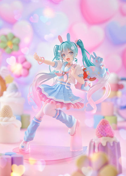 Hatsune Miku x RODY Nieuw geschreven Taito Kuji Online PVC-beeld Hatsune Miku 18 cm
