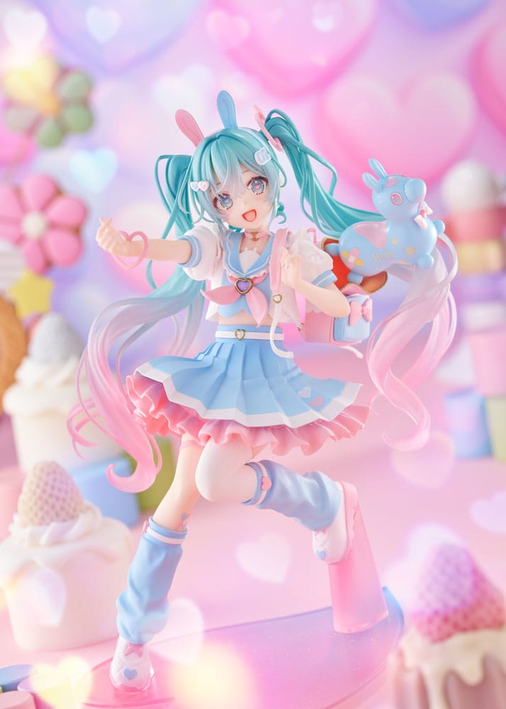 Hatsune Miku x RODY Nieuw geschreven Taito Kuji Online PVC-beeld Hatsune Miku 18 cm