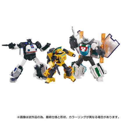 Transformers Dramatic Capture Series Actiefiguren, 3-pack Cybertron Chase