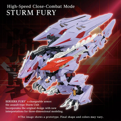 Zoids modelset accessoireset AM-Z01CP Berserk Fury Sturm & Jagd-eenheid