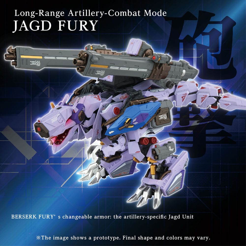 Zoids modelset accessoireset AM-Z01CP Berserk Fury Sturm & Jagd-eenheid