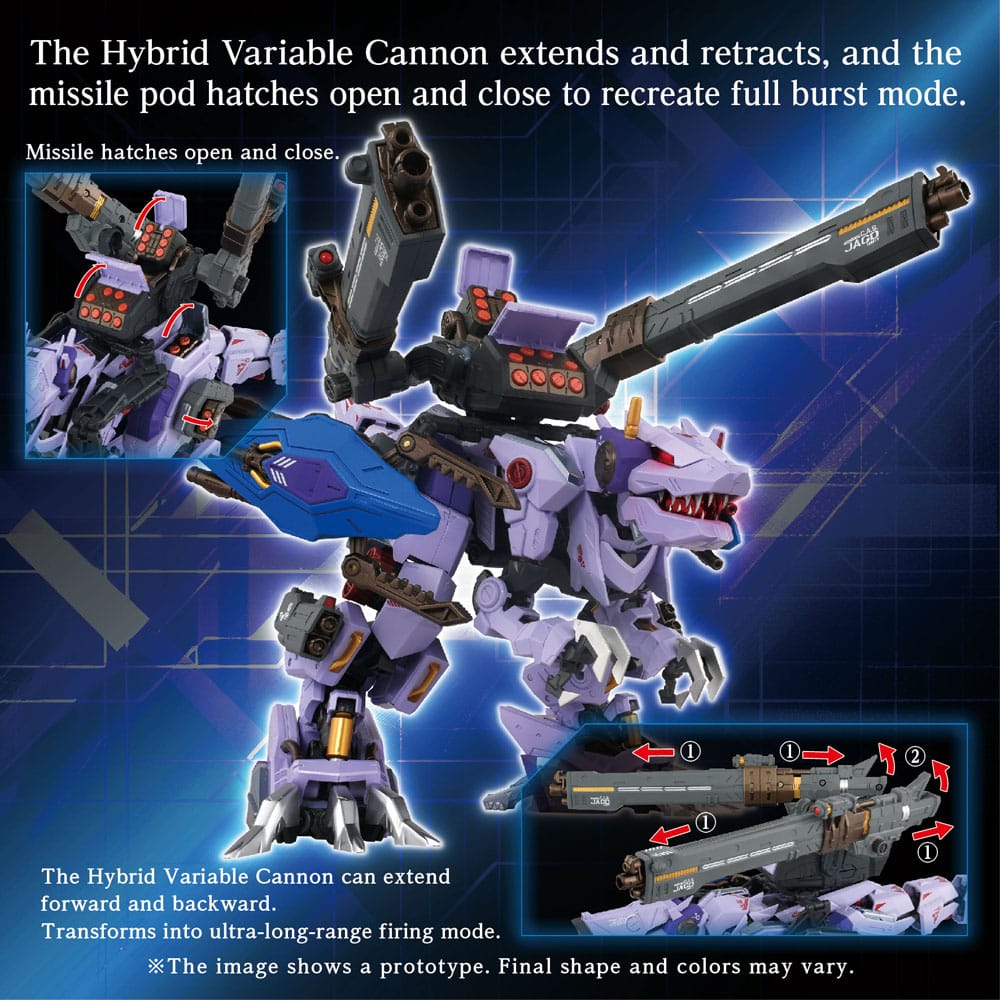 Zoids modelset accessoireset AM-Z01CP Berserk Fury Sturm & Jagd-eenheid