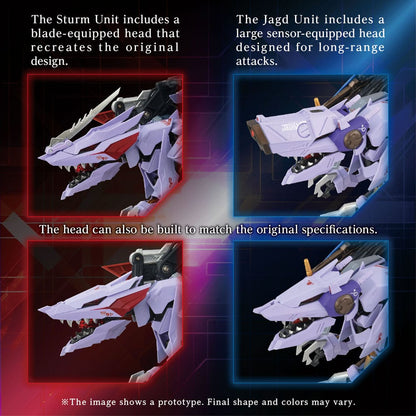 Zoids modelset accessoireset AM-Z01CP Berserk Fury Sturm & Jagd-eenheid