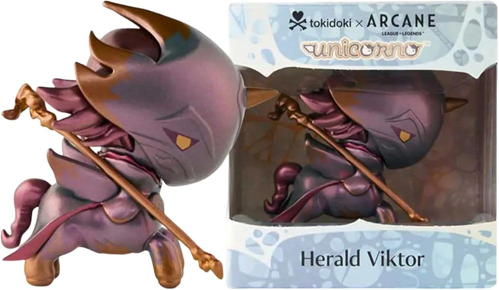 Unicorno x Arcane vensterdoosfiguur Herald Viktor (speciale editie) 7 cm