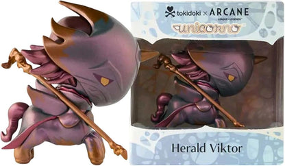Unicorno x Arcane vensterdoosfiguur Herald Viktor (speciale editie) 7 cm