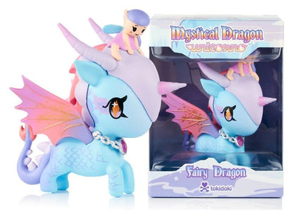Unicorno Vensterdoosfiguur Mystieke Draaklijn Fee Draak 8 cm