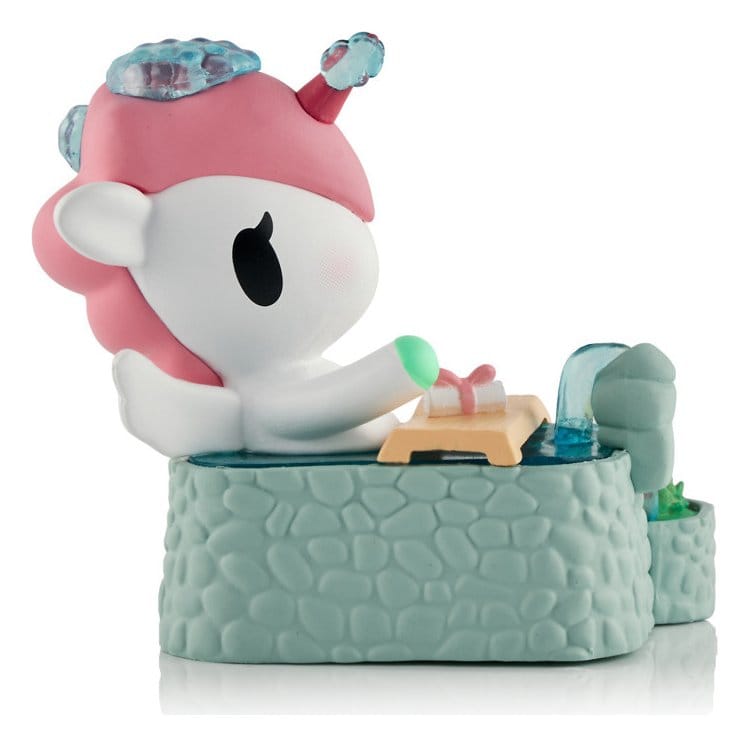 Unicorno Vensterdoosfiguur Spa Day Hot Springs Oasis 7 cm