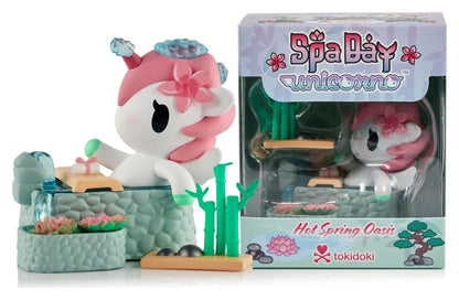 Unicorno Vensterdoosfiguur Spa Day Hot Springs Oasis 7 cm