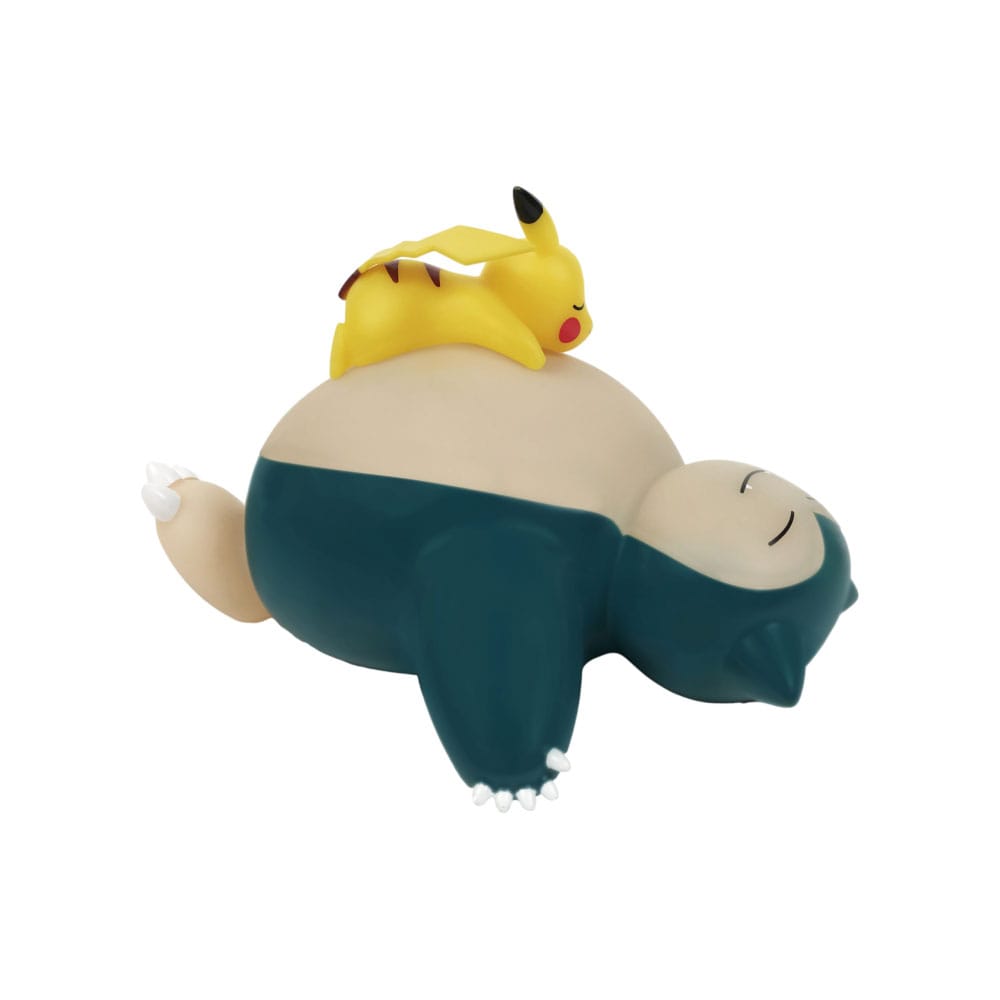 Pokémon LED Light Snorlax en Pikachu slapen 25 cm