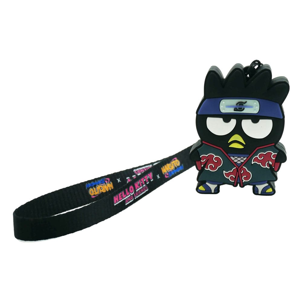 Naruto Shipudden X Hello Kitty Pvc Keychain Badtzt Maru Itachi