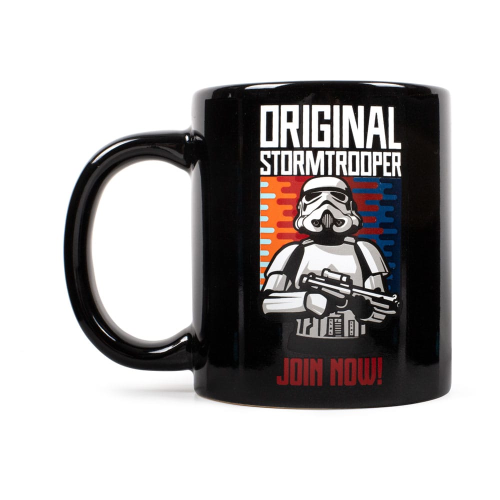 Originele Stormtrooper-mok Join Now Zwart