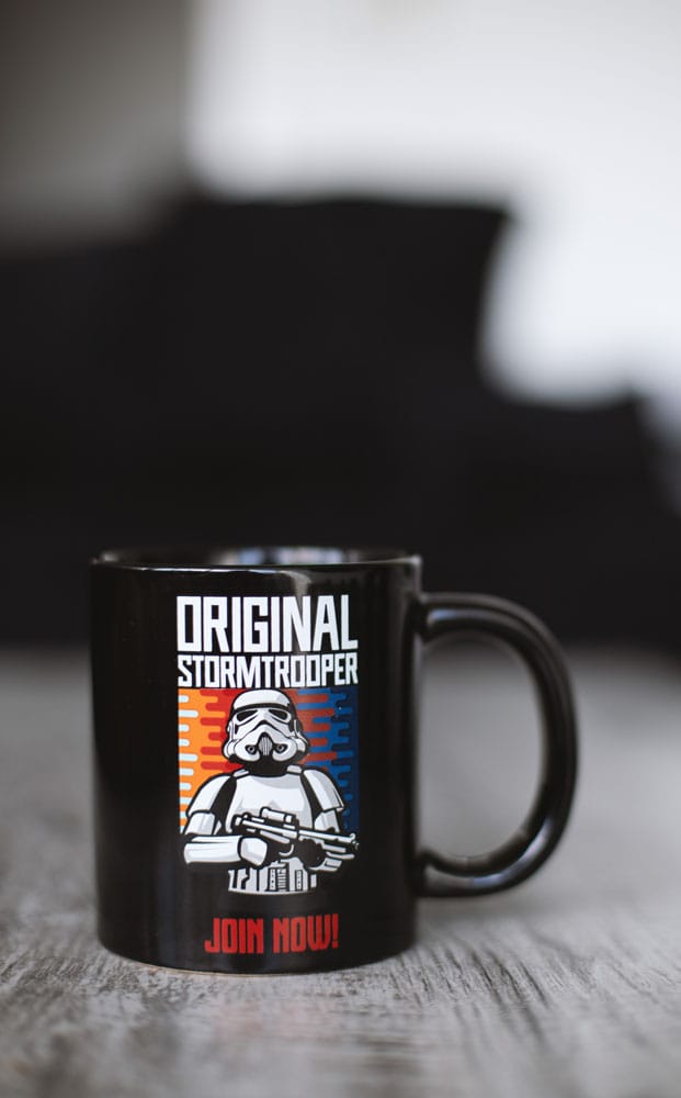 Originele Stormtrooper-mok Join Now Zwart
