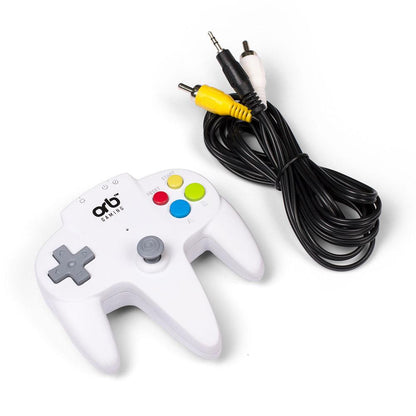 Orb retro videogame console arcade controller