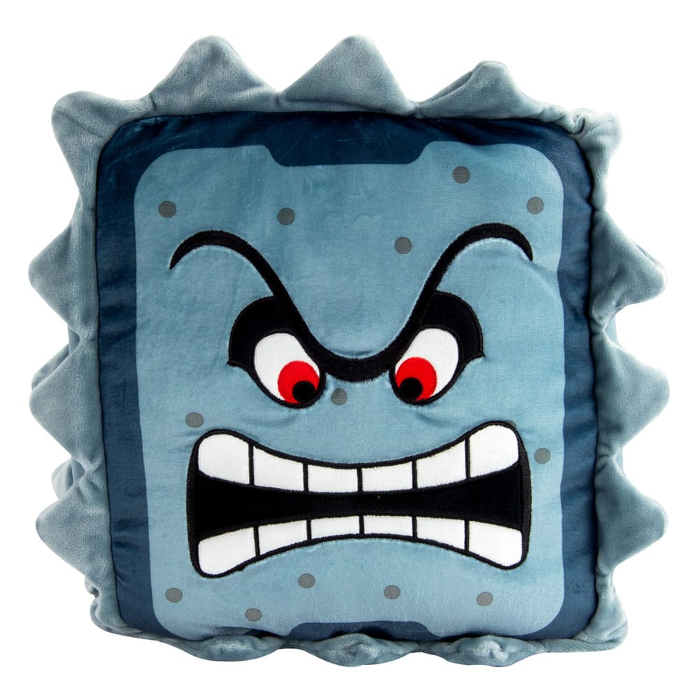 Super Mario Mocchi-Mocchi Mega Plush Figuur Thwomp 38 cm