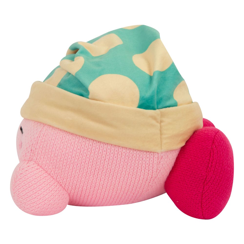 Kirby Nuiguru-Knit Pluche Figuur Kirby Slapende Mega 25 cm