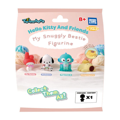 Sanrio Twinchees Minifiguren Hello Kitty & Friends My Cuddly Buddy 5 cm Blind Pack Display (24)