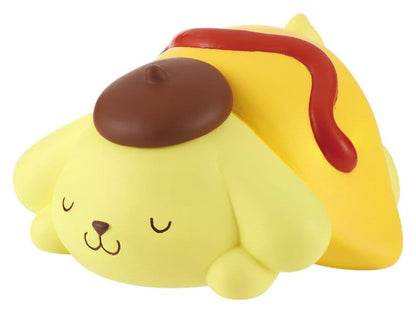 Sanrio Twinchees Minifiguren Pompompurin My Fav Color 5 cm Blind Pack Display (24)