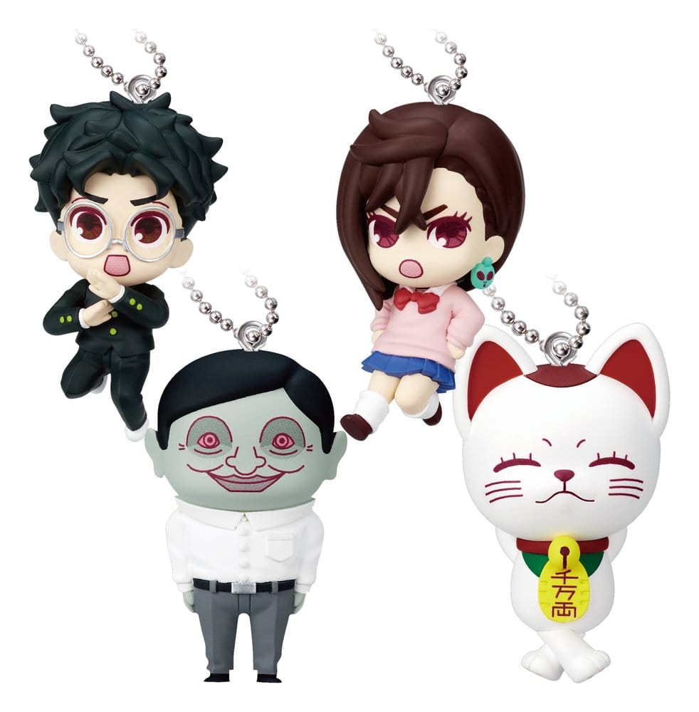 Dandadan Twinchees Dangler minifiguren Defofig! 5 cm blindverpakkingsdisplay (24)