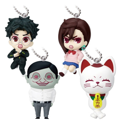 Dandadan Twinchees Dangler minifiguren Defofig! 5 cm blindverpakkingsdisplay (24)