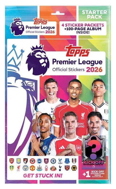 Premier League 2025/26 stickerstartpakket