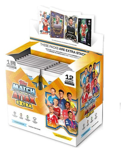 UEFA Champions League Match Attax Extra ruilkaarten 2025/26 Booster-display (32)