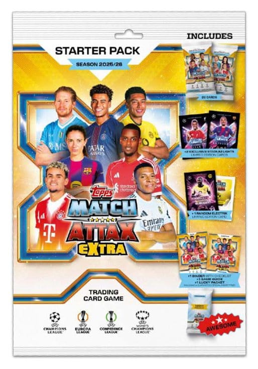 UEFA Champions League Match Attax Extra ruilkaarten 2025/26 Starterpakket