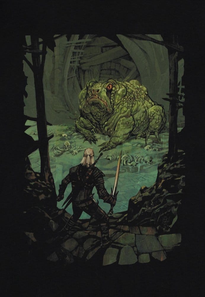 Het Witcher T-shirt De Paddenprins