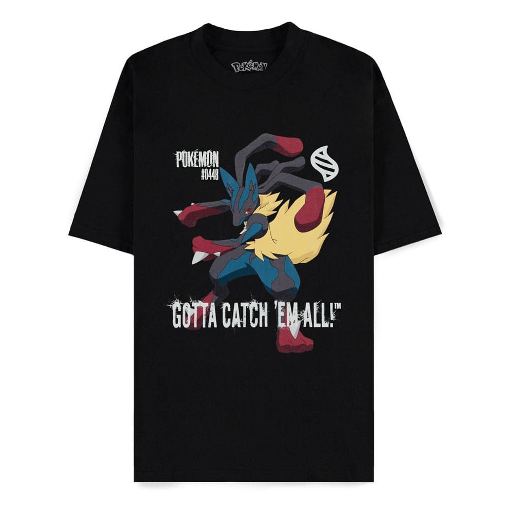 Pokémon Mega Evolutions T-shirt Mega Lucario moet ze allemaal vangen