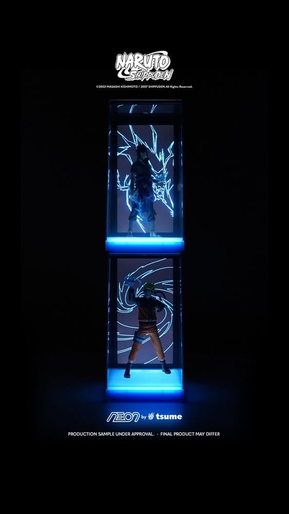 Naruto Neon Figuur 1/9 Sasuke Uchiha 25 cm