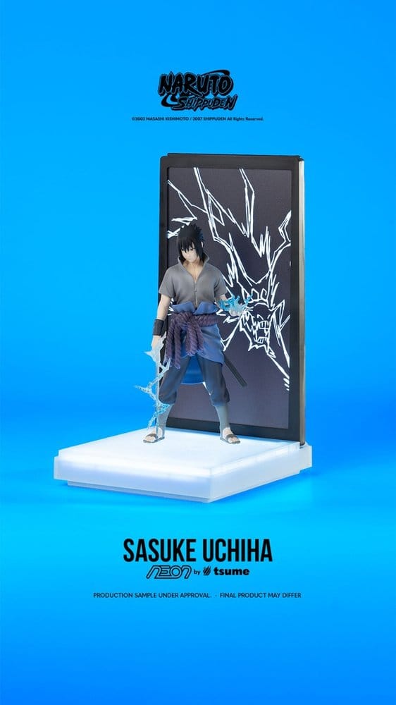 Naruto Neon Figuur 1/9 Sasuke Uchiha 25 cm