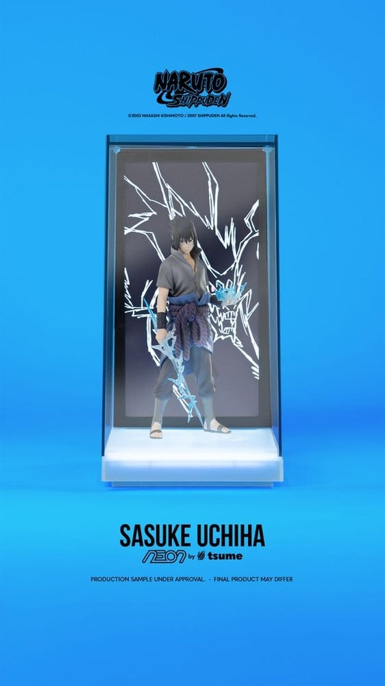Naruto Neon Figuur 1/9 Sasuke Uchiha 25 cm