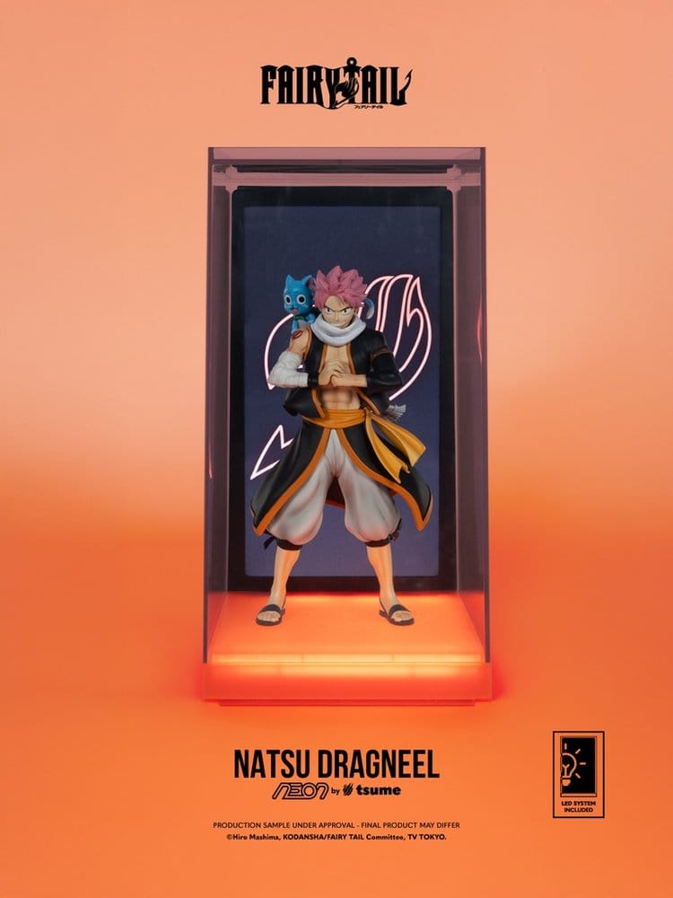 Fairy Tail Neon Figuur 1/9 Natsu Dragneel 25 cm
