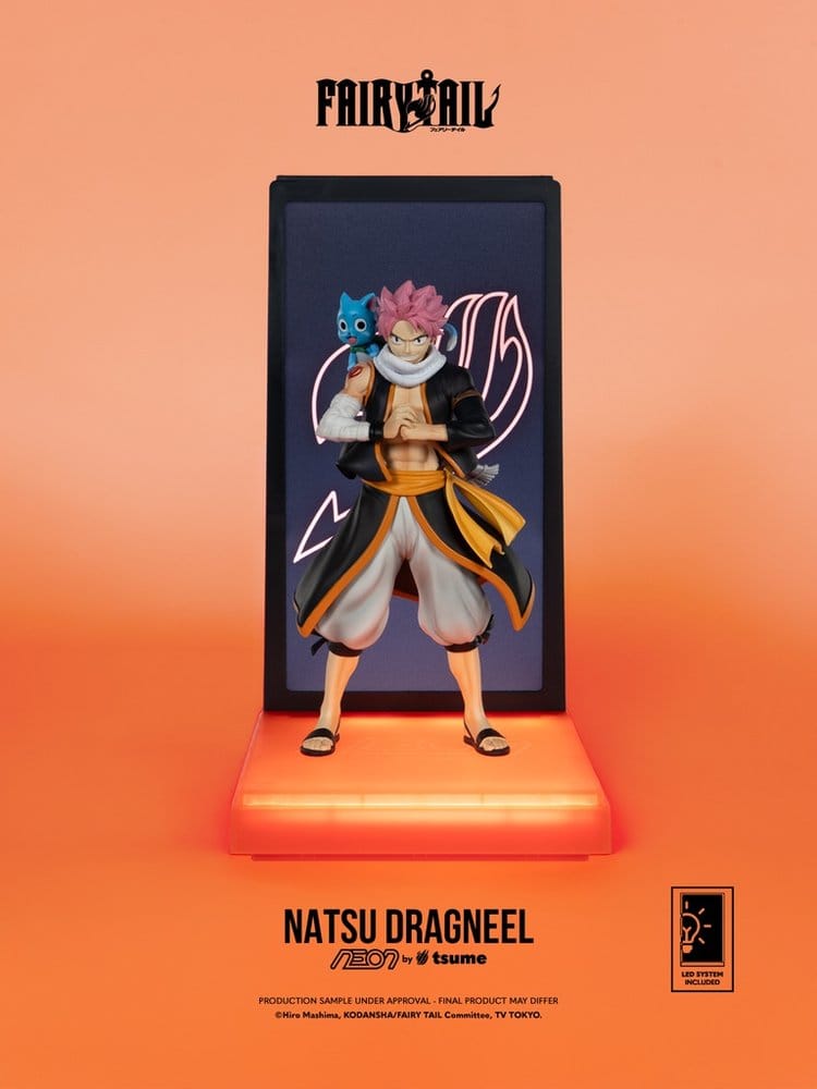 Fairy Tail Neon Figuur 1/9 Natsu Dragneel 25 cm