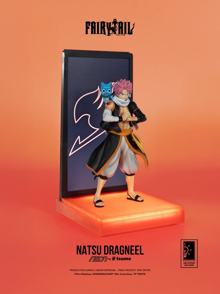 Fairy Tail Neon Figuur 1/9 Natsu Dragneel 25 cm