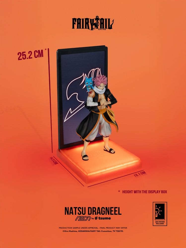 Fairy Tail Neon Figuur 1/9 Natsu Dragneel 25 cm