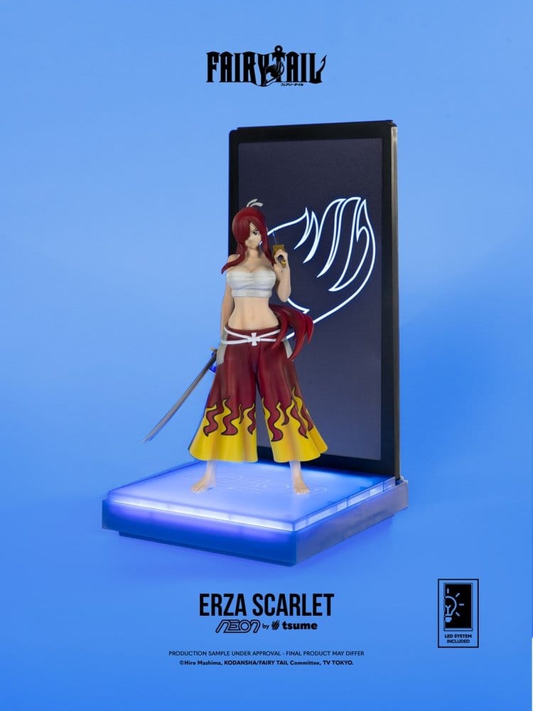 Fairy Tail Neon Figuur 1/9 Erza Scarlet 25 cm