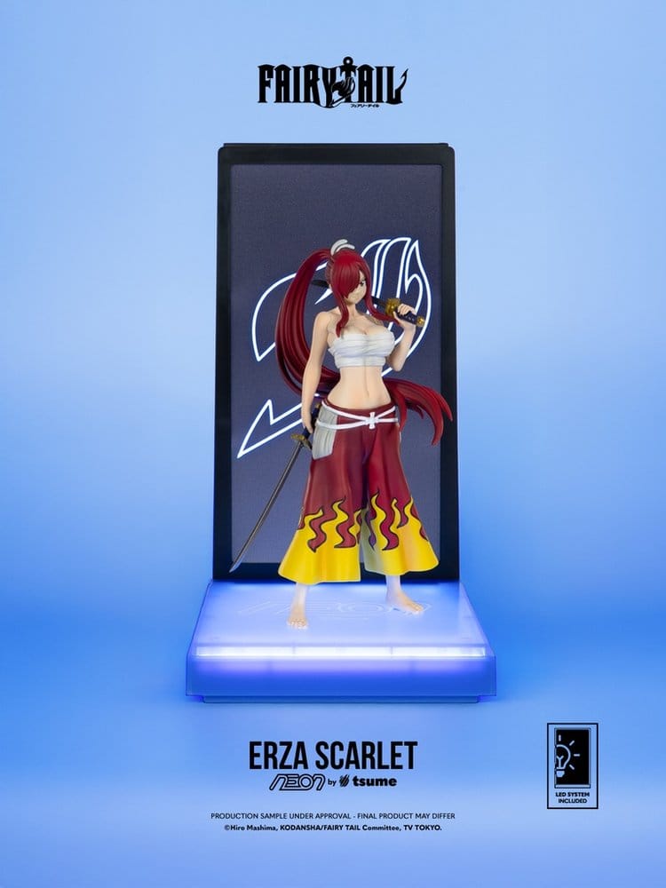 Fairy Tail Neon Figuur 1/9 Erza Scarlet 25 cm