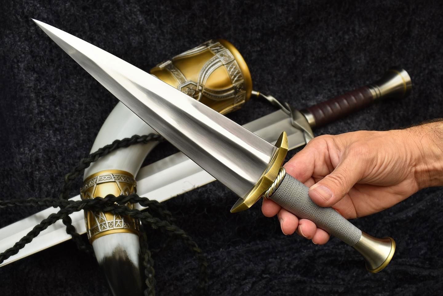 Lotr Replica 1/1 Boromir's Dagger 50 cm