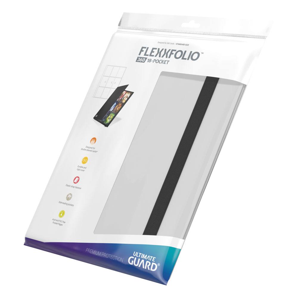 Ultimate Guard Flexxfolio 360 18 -pocket - White