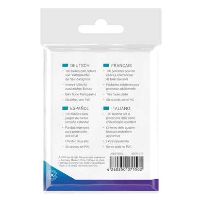 Ultimate Guard Precie-Fit Sheeves Standard Grootte (100)