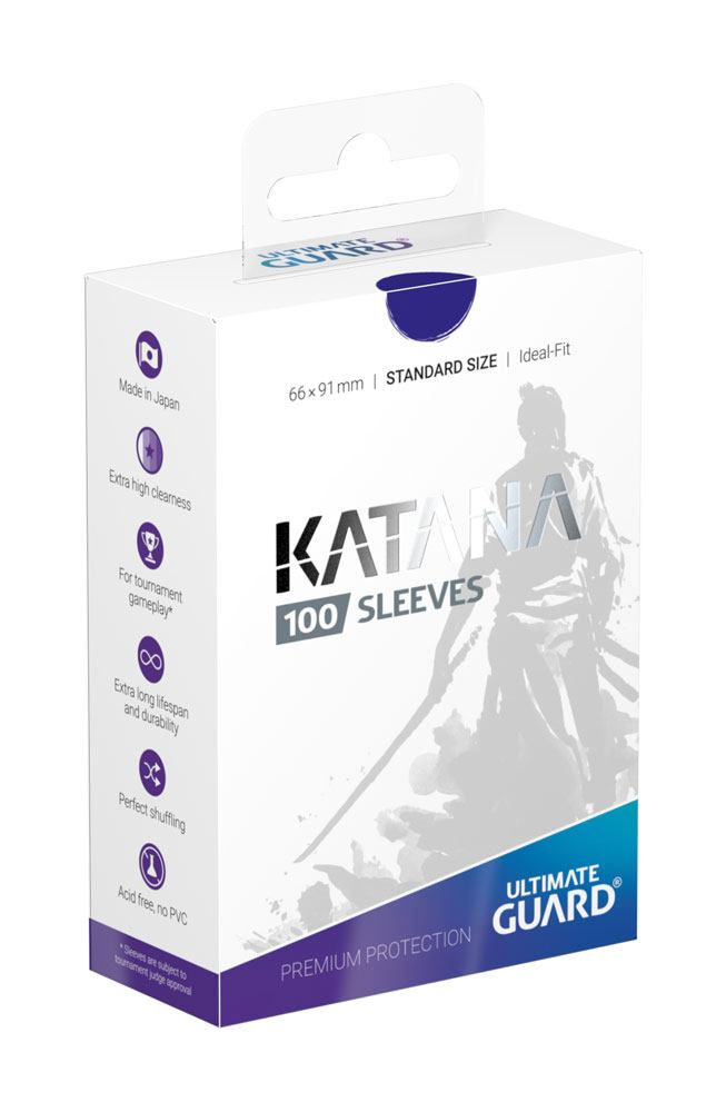 Ultimate Guard Katana Sleeves Standard Grootte (100) - Blauw