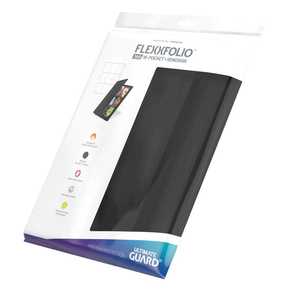 Ultimate Guard Flexxfolio 360 18 -Pocket Xenoskin - Black
