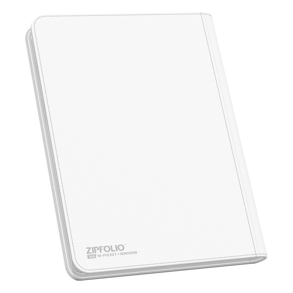 Ultimate Guard Zipfolio 360 18 -Pocket Xenoskin - White