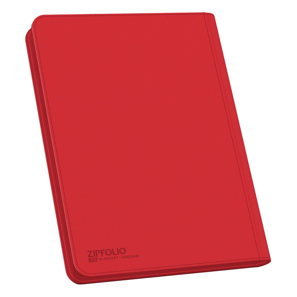 Ultimate Guard Zipfolio 360 18 -Pocket Xenoskin - Red